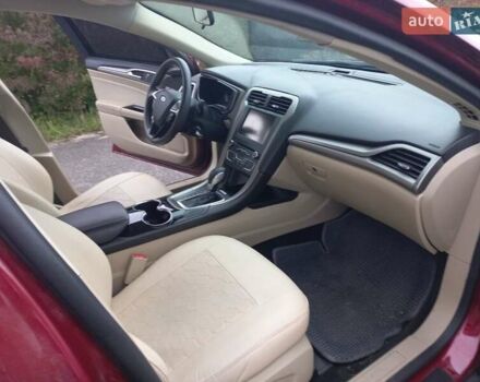 Красный Форд Фьюжн, объемом двигателя 2.49 л и пробегом 129 тыс. км за 12500 $, фото 6 на Automoto.ua