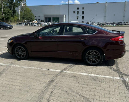 Красный Форд Фьюжн, объемом двигателя 2.5 л и пробегом 90 тыс. км за 11500 $, фото 6 на Automoto.ua