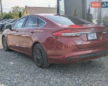 Форд Фьюжн 2016 в Львове на Automoto.ua Красный Форд Фьюжн, объемом двигателя 2 л и пробегом 181 тыс. км за 11500 $, фото 5 на Automoto.ua