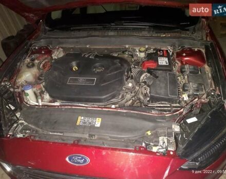 Форд Фьюжен 2016 у Нововолинськ на Automoto.ua Червоний Форд Фьюжен, об'ємом двигуна 2 л та пробігом 163 тис. км за 12000 $, фото 4 на Automoto.ua