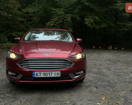 Форд Фьюжен 2016 у Львові на Automoto.ua Червоний Форд Фьюжен, об'ємом двигуна 2.49 л та пробігом 140 тис. км за 10900 $, фото 1 на Automoto.ua
