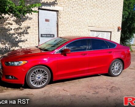 Форд Фьюжн 2016 в Гайсине на Automoto.ua Красный Форд Фьюжн, объемом двигателя 1.5 л и пробегом 113 тыс. км за 11100 $, фото 1 на Automoto.ua