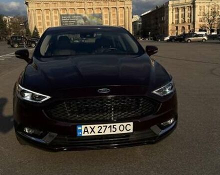 Красный Форд Фьюжн, объемом двигателя 2 л и пробегом 104 тыс. км за 13700 $, фото 1 на Automoto.ua