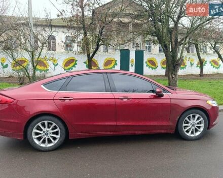 Красный Форд Фьюжн, объемом двигателя 1.5 л и пробегом 99 тыс. км за 11200 $, фото 4 на Automoto.ua