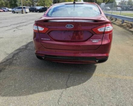 Красный Форд Фьюжн, объемом двигателя 2 л и пробегом 78 тыс. км за 9000 $, фото 5 на Automoto.ua