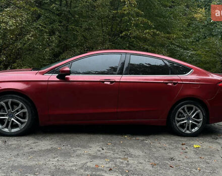 Форд Фьюжен 2016 у Львові на Automoto.ua Червоний Форд Фьюжен, об'ємом двигуна 2.49 л та пробігом 140 тис. км за 10900 $, фото 2 на Automoto.ua