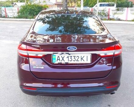 Форд Фьюжн 2017 в Харькове на Automoto.ua Красный Форд Фьюжн, объемом двигателя 2 л и пробегом 82 тыс. км за 17500 $, фото 1 на Automoto.ua
