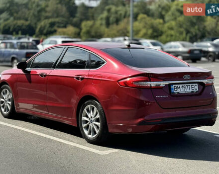 Форд Фьюжн 2017 в Сумах на Automoto.ua Красный Форд Фьюжн, объемом двигателя 1.5 л и пробегом 80 тыс. км за 13999 $, фото 6 на Automoto.ua