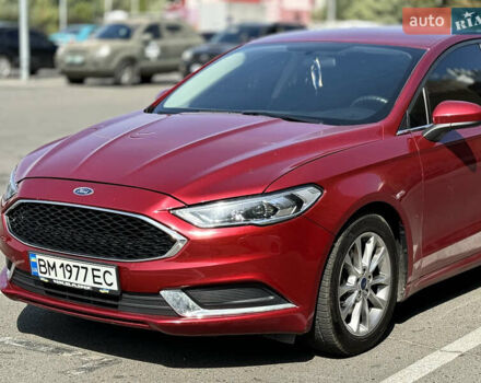 Форд Фьюжн 2017 в Сумах на Automoto.ua Красный Форд Фьюжн, объемом двигателя 1.5 л и пробегом 80 тыс. км за 13999 $, фото 3 на Automoto.ua
