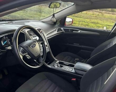 Красный Форд Фьюжн, объемом двигателя 2 л и пробегом 161 тыс. км за 8000 $, фото 8 на Automoto.ua