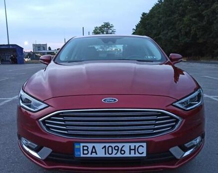 Форд Фьюжн 2017 в Кропивницком (Кировограде) на Automoto.ua Красный Форд Фьюжн, объемом двигателя 2 л и пробегом 59 тыс. км за 16100 $, фото 10 на Automoto.ua