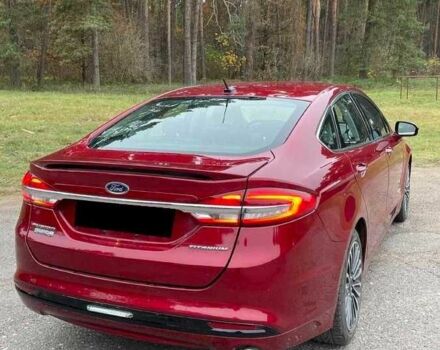 Красный Форд Фьюжн, объемом двигателя 0 л и пробегом 93 тыс. км за 11200 $, фото 4 на Automoto.ua