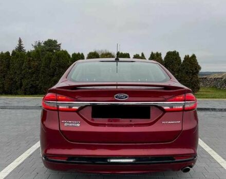 Красный Форд Фьюжн, объемом двигателя 0 л и пробегом 93 тыс. км за 11200 $, фото 8 на Automoto.ua