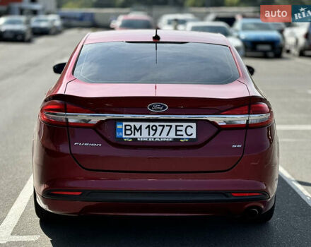 Форд Фьюжн 2017 в Сумах на Automoto.ua Красный Форд Фьюжн, объемом двигателя 1.5 л и пробегом 80 тыс. км за 13999 $, фото 4 на Automoto.ua