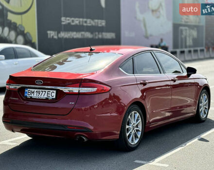 Форд Фьюжн 2017 в Сумах на Automoto.ua Красный Форд Фьюжн, объемом двигателя 1.5 л и пробегом 80 тыс. км за 13999 $, фото 5 на Automoto.ua