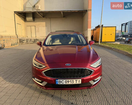 Красный Форд Фьюжн, объемом двигателя 2 л и пробегом 124 тыс. км за 16600 $, фото 1 на Automoto.ua