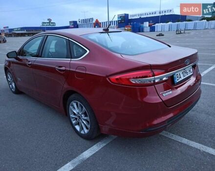 Форд Фьюжн 2017 в Кропивницком (Кировограде) на Automoto.ua Красный Форд Фьюжн, объемом двигателя 2 л и пробегом 59 тыс. км за 16100 $, фото 7 на Automoto.ua
