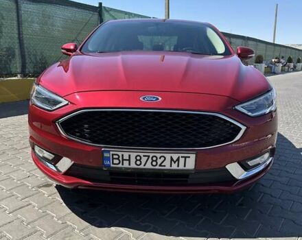 Форд Фьюжн 2017 в Одессе на Automoto.ua Красный Форд Фьюжн, объемом двигателя 2 л и пробегом 127 тыс. км за 15000 $, фото 4 на Automoto.ua