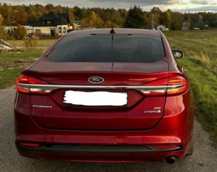 Красный Форд Фьюжн, объемом двигателя 2 л и пробегом 161 тыс. км за 8000 $, фото 2 на Automoto.ua