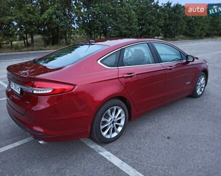 Форд Фьюжн 2017 в Кропивницком (Кировограде) на Automoto.ua Красный Форд Фьюжн, объемом двигателя 2 л и пробегом 59 тыс. км за 16100 $, фото 5 на Automoto.ua