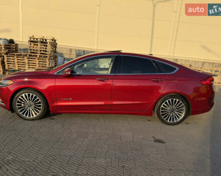 Красный Форд Фьюжн, объемом двигателя 2 л и пробегом 124 тыс. км за 16600 $, фото 7 на Automoto.ua