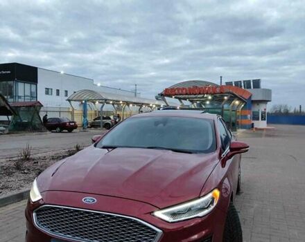 Красный Форд Фьюжн, объемом двигателя 2 л и пробегом 54 тыс. км за 20999 $, фото 18 на Automoto.ua