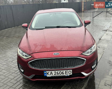 Красный Форд Фьюжн, объемом двигателя 1.5 л и пробегом 76 тыс. км за 10200 $, фото 2 на Automoto.ua