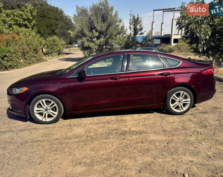 Форд Фьюжен 2018 у Южне (Південне) на Automoto.ua Червоний Форд Фьюжен, об'ємом двигуна 1.5 л та пробігом 104 тис. км за 13990 $, фото 5 на Automoto.ua