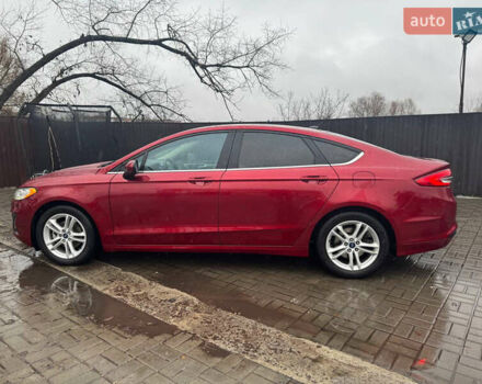 Красный Форд Фьюжн, объемом двигателя 1.5 л и пробегом 76 тыс. км за 10400 $, фото 9 на Automoto.ua