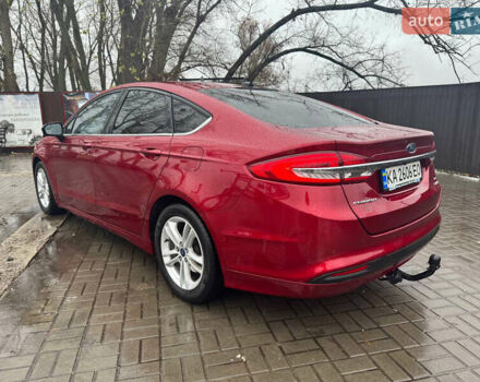 Красный Форд Фьюжн, объемом двигателя 1.5 л и пробегом 76 тыс. км за 10400 $, фото 8 на Automoto.ua