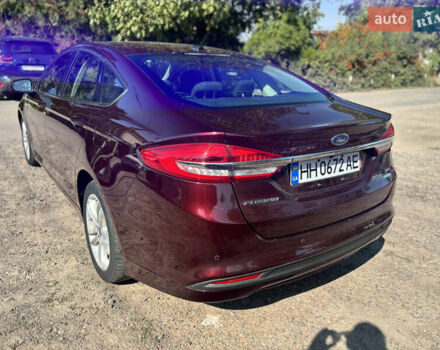 Форд Фьюжен 2018 у Южне (Південне) на Automoto.ua Червоний Форд Фьюжен, об'ємом двигуна 1.5 л та пробігом 104 тис. км за 13990 $, фото 6 на Automoto.ua