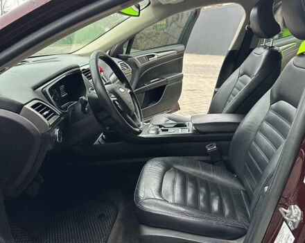 Красный Форд Фьюжн, объемом двигателя 2 л и пробегом 187 тыс. км за 14800 $, фото 10 на Automoto.ua