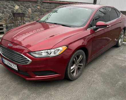 Красный Форд Фьюжн, объемом двигателя 1.5 л и пробегом 138 тыс. км за 13500 $, фото 1 на Automoto.ua
