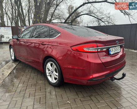 Красный Форд Фьюжн, объемом двигателя 1.5 л и пробегом 76 тыс. км за 10200 $, фото 7 на Automoto.ua