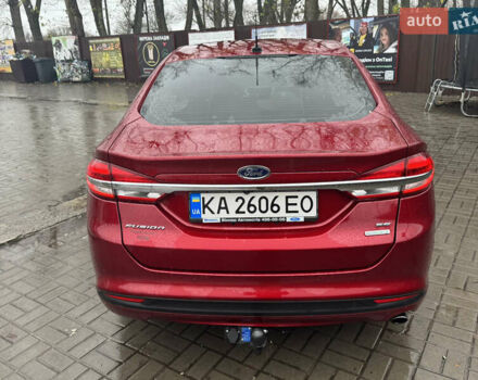 Красный Форд Фьюжн, объемом двигателя 1.5 л и пробегом 76 тыс. км за 10200 $, фото 5 на Automoto.ua
