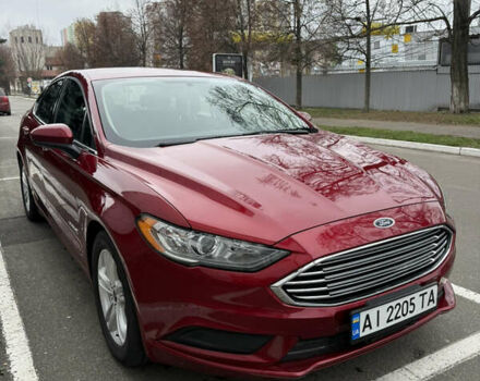 Красный Форд Фьюжн, объемом двигателя 2 л и пробегом 155 тыс. км за 14600 $, фото 1 на Automoto.ua