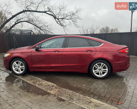 Красный Форд Фьюжн, объемом двигателя 1.5 л и пробегом 76 тыс. км за 10200 $, фото 8 на Automoto.ua