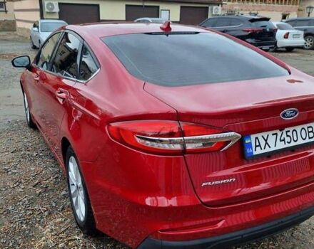 Красный Форд Фьюжн, объемом двигателя 1.5 л и пробегом 124 тыс. км за 12500 $, фото 6 на Automoto.ua