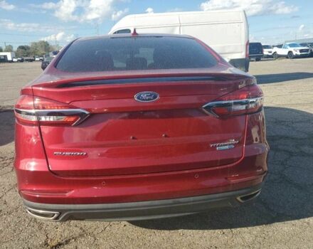 Красный Форд Фьюжн, объемом двигателя 2 л и пробегом 82 тыс. км за 2400 $, фото 5 на Automoto.ua