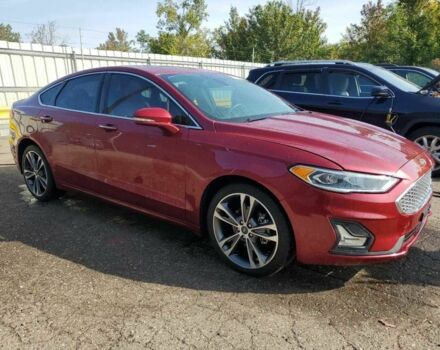 Красный Форд Фьюжн, объемом двигателя 2 л и пробегом 82 тыс. км за 2400 $, фото 3 на Automoto.ua