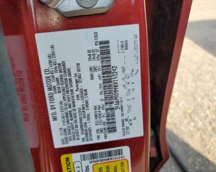 Красный Форд Фьюжн, объемом двигателя 2 л и пробегом 82 тыс. км за 2400 $, фото 11 на Automoto.ua