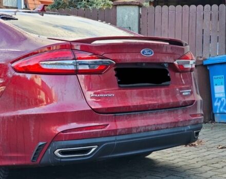 Красный Форд Фьюжн, объемом двигателя 2 л и пробегом 125 тыс. км за 8000 $, фото 1 на Automoto.ua