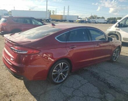 Красный Форд Фьюжн, объемом двигателя 2 л и пробегом 82 тыс. км за 2400 $, фото 2 на Automoto.ua