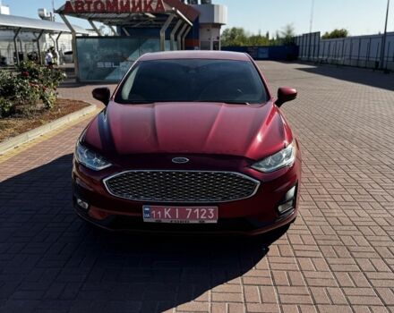 Форд Фьюжн 2020 в Полтаве на Automoto.ua Красный Форд Фьюжн, объемом двигателя 1.5 л и пробегом 185 тыс. км за 15600 $, фото 4 на Automoto.ua