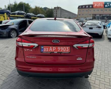 Форд Фьюжн 2020 в Луцке на Automoto.ua Красный Форд Фьюжн, объемом двигателя 1.5 л и пробегом 159 тыс. км за 9900 $, фото 6 на Automoto.ua
