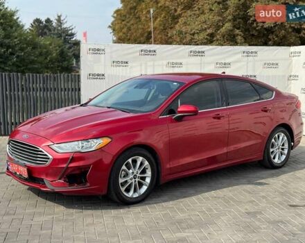 Форд Фьюжн 2020 в Луцке на Automoto.ua Красный Форд Фьюжн, объемом двигателя 1.5 л и пробегом 159 тыс. км за 9900 $, фото 1 на Automoto.ua
