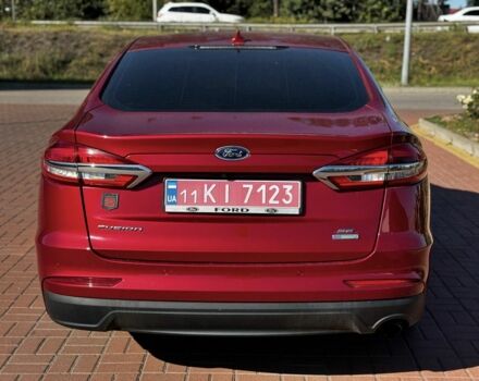 Форд Фьюжн 2020 в Полтаве на Automoto.ua Красный Форд Фьюжн, объемом двигателя 1.5 л и пробегом 185 тыс. км за 15600 $, фото 7 на Automoto.ua