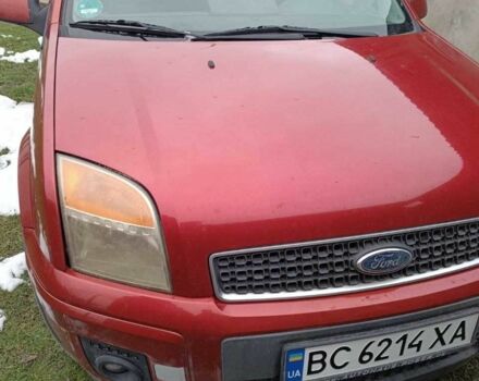 Красный Форд Фьюжн, объемом двигателя 0 л и пробегом 192 тыс. км за 3799 $, фото 3 на Automoto.ua