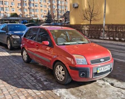 Красный Форд Фьюжн, объемом двигателя 1.6 л и пробегом 267 тыс. км за 4200 $, фото 1 на Automoto.ua