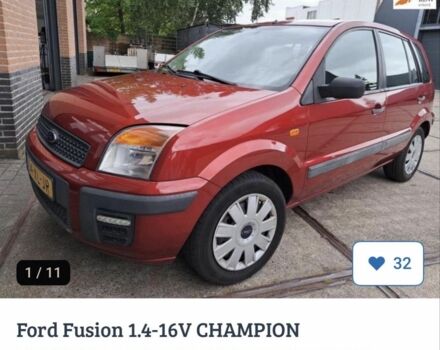 Червоний Форд Фьюжен, об'ємом двигуна 1.4 л та пробігом 220 тис. км за 5300 $, фото 1 на Automoto.ua